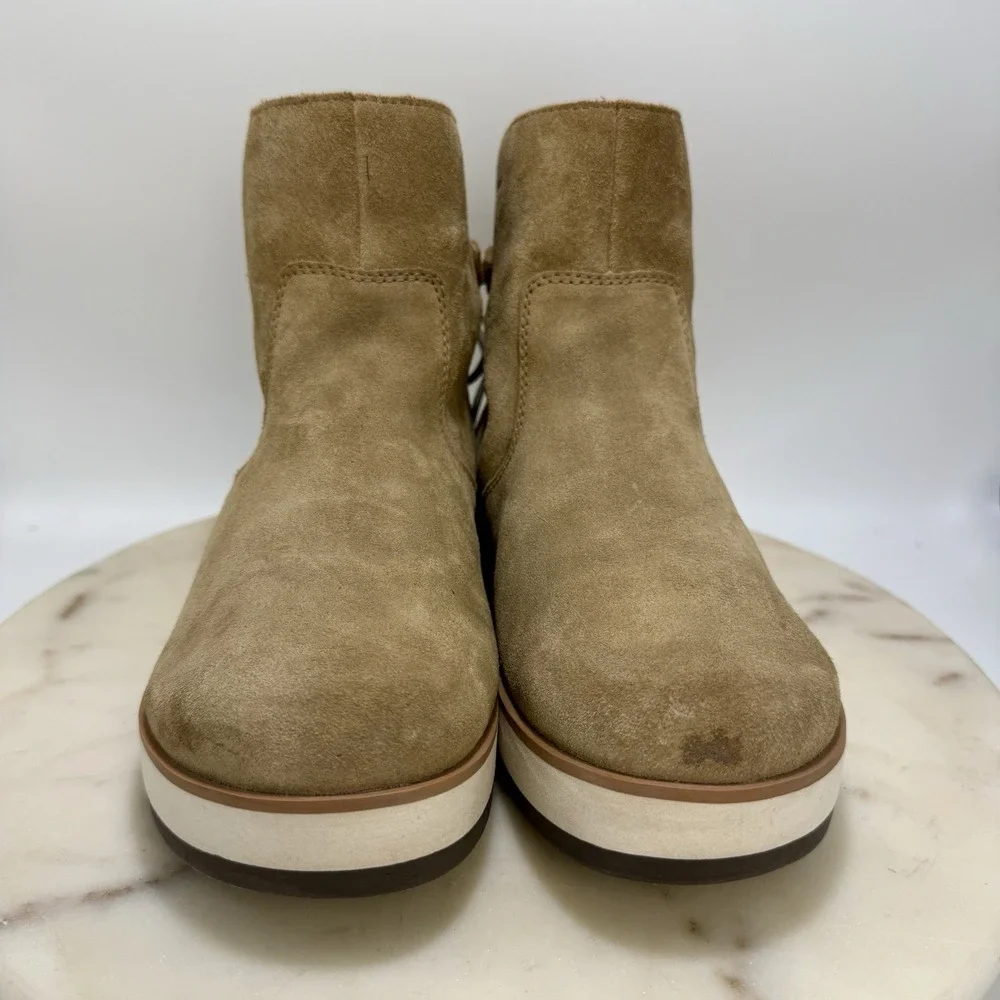 Merrell Juno Bluff Suede Polar Waterproof Booties Women's Size 8 Tan